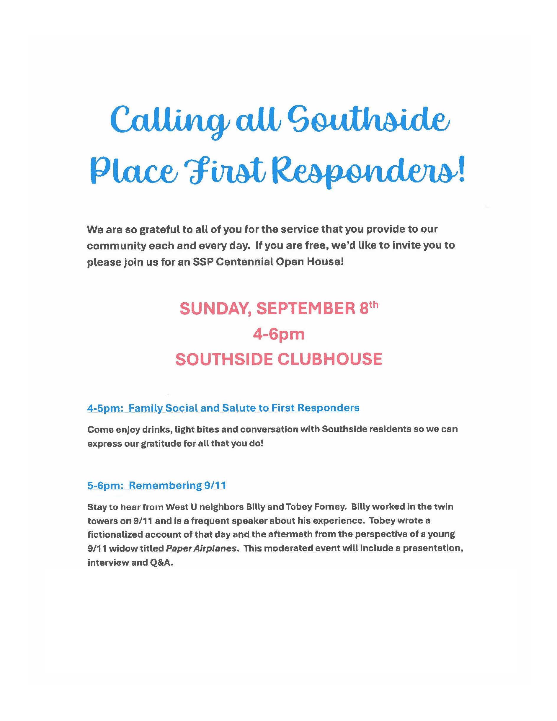 First Responder Flyer