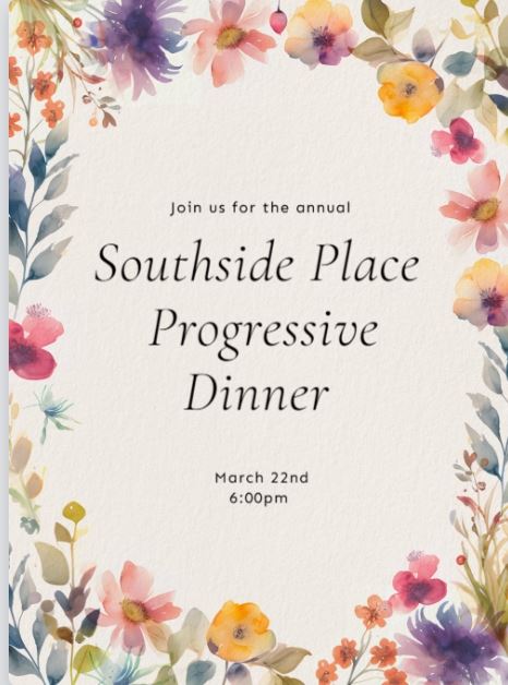 Progressive Dinner 2025